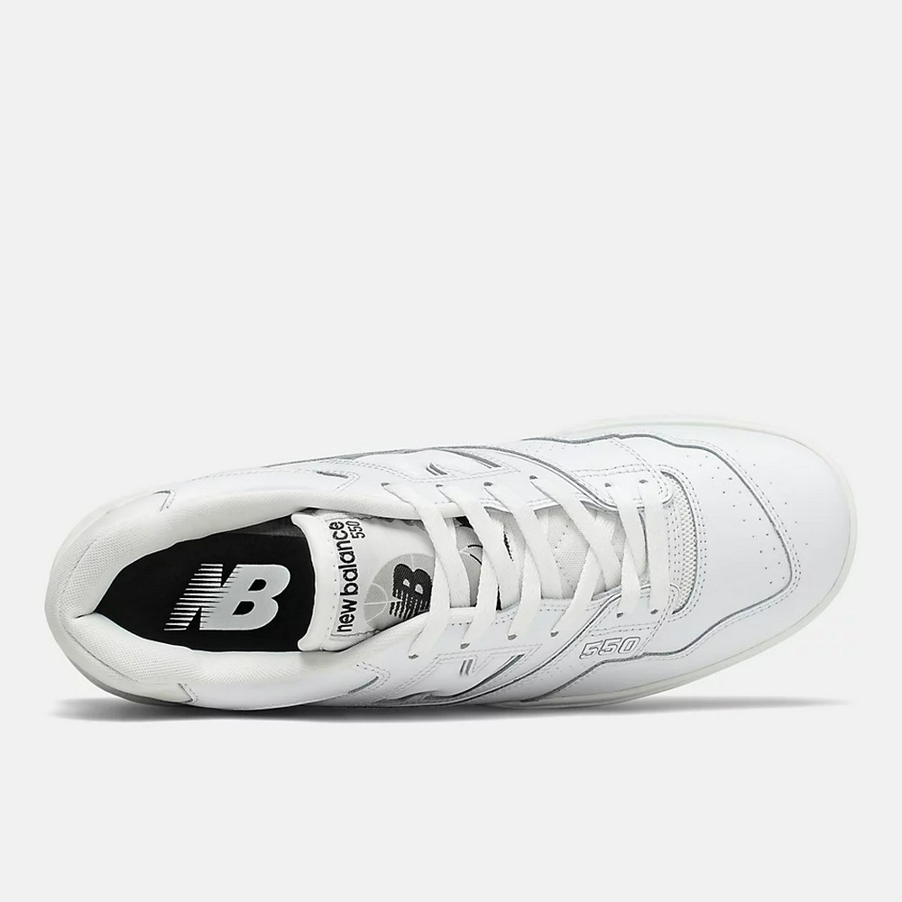 【大力好物】NEW BALANCE 550 White Grey 男鞋 女鞋 白灰色 復古 休閒鞋 BB550PB1-細節圖4