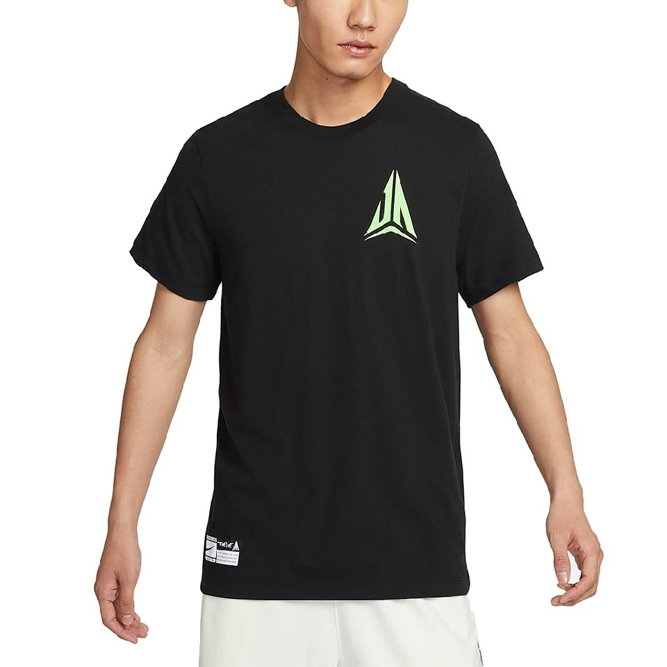 【大力好物】NIKE JA Dri-FIT BASKETBALL TEE 黑色 休閒 運動 短袖 TFQ491-010-細節圖4