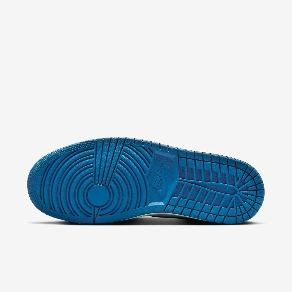 【大力好物】Nike Air Jordan 1 Mid SE 白藍 男鞋 休閒鞋 復古球鞋 FN5215-141-細節圖4