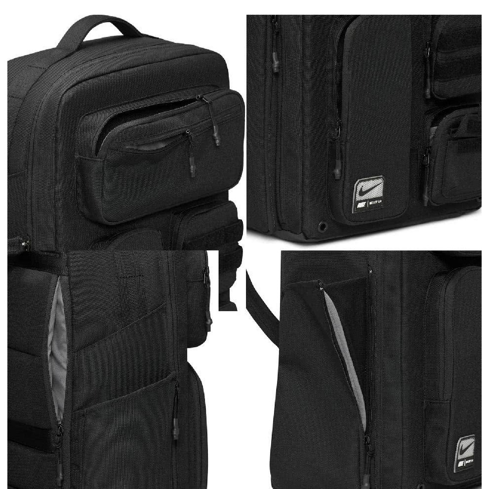 【大力好物】NIKE 後背包 Utility  黑 16吋 大空間 筆電包 運動包 雙肩包 FN4173-010-細節圖5