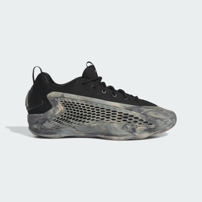【大力好物】adidas A.E. 1 Low 男 籃球鞋 低筒 狼灰 蟻人 AE1 迷彩 水墨黑 JI4066-細節圖2