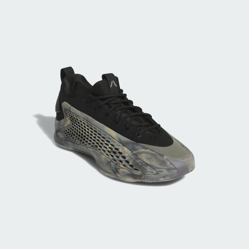 【大力好物】adidas A.E. 1 Low 男 籃球鞋 低筒 狼灰 蟻人 AE1 迷彩 水墨黑 JI4066-細節圖5