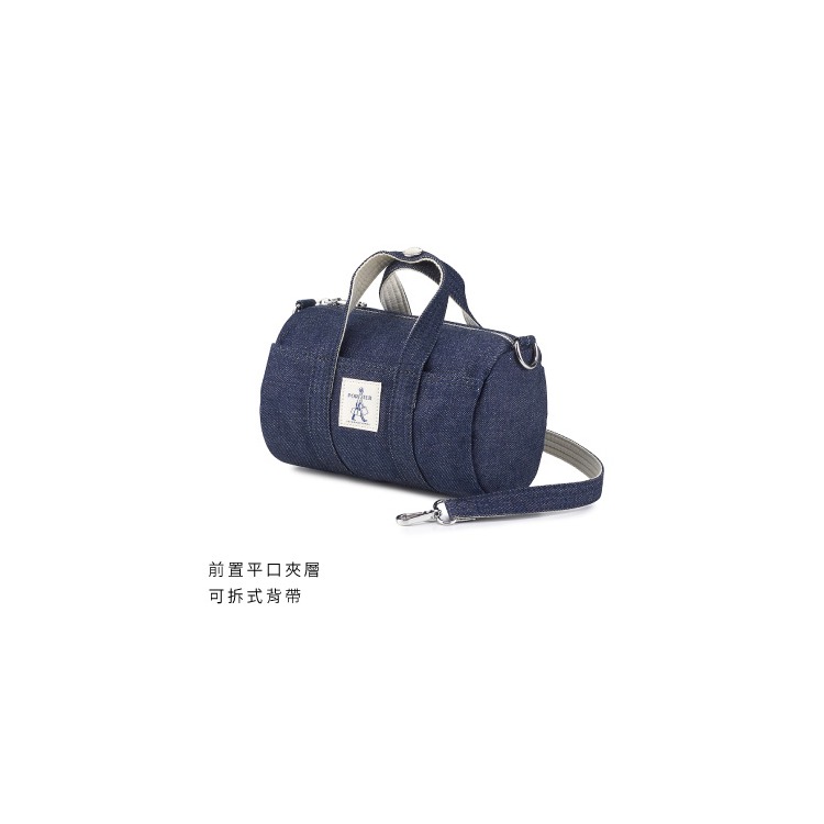 【大力好物】PORTER INTERNATIONAL 自由丹寧NIMES手提包 深藍 11815-00279-細節圖4