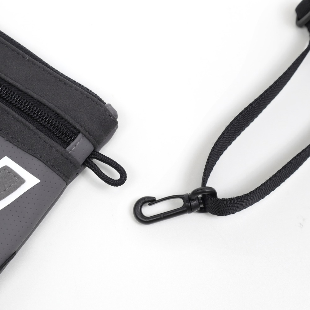 【大力好物】NEW BALANCE NB 側背包 斜背包 小包 運動包 灰色 黑色 米色 LAB23106-細節圖8