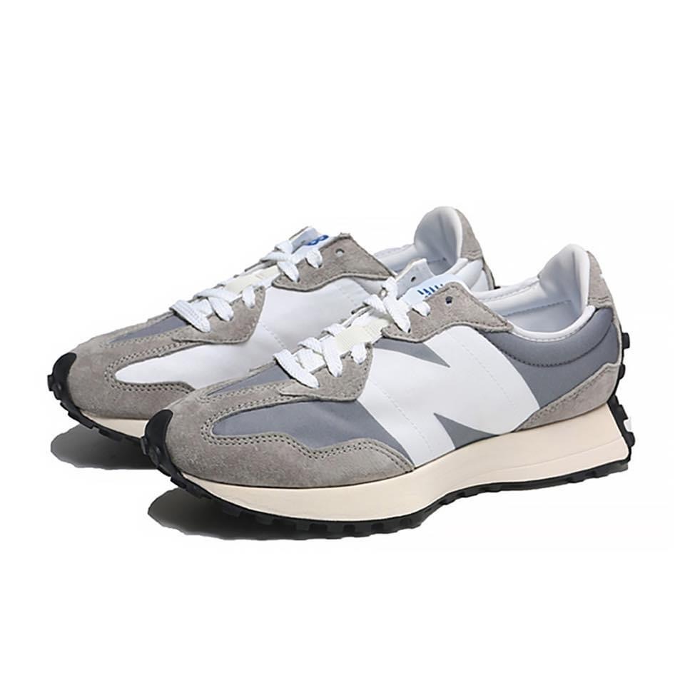 【大力好物】New Balance NB 327 灰白 男鞋 女鞋 休閒鞋 復古球鞋 IU 李知恩 MS327LAB-細節圖2