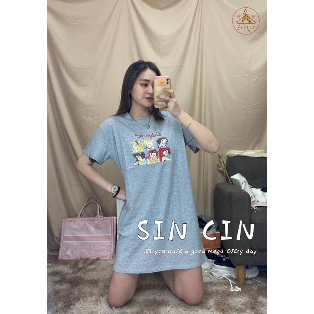 SINCIN-惡搞公主長版T-細節圖2