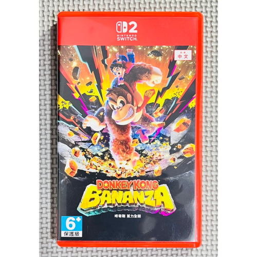 Switch 2 咚奇剛 蕉力全開 中文版（二手）