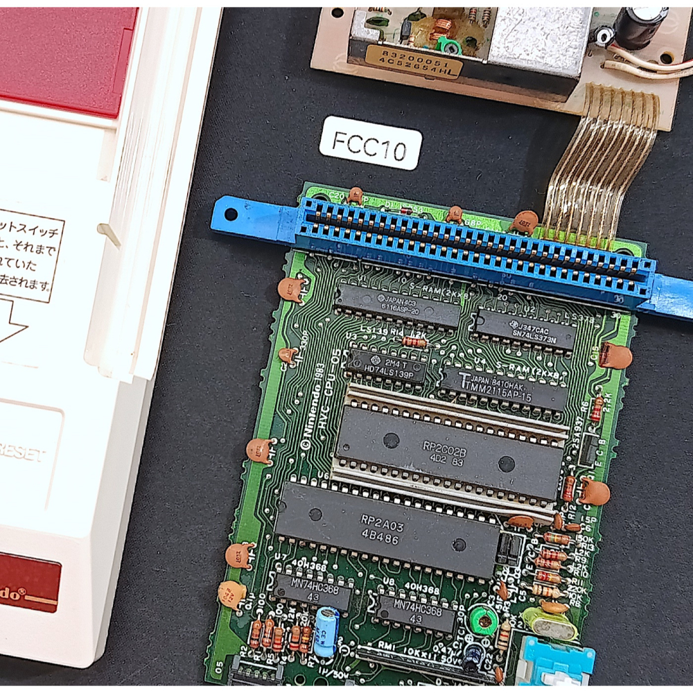 盒裝,方塊機 四角按鈕,1983初始機/任天堂紅白機,有保證書/功能正常,RF輸出無改機-細節圖3