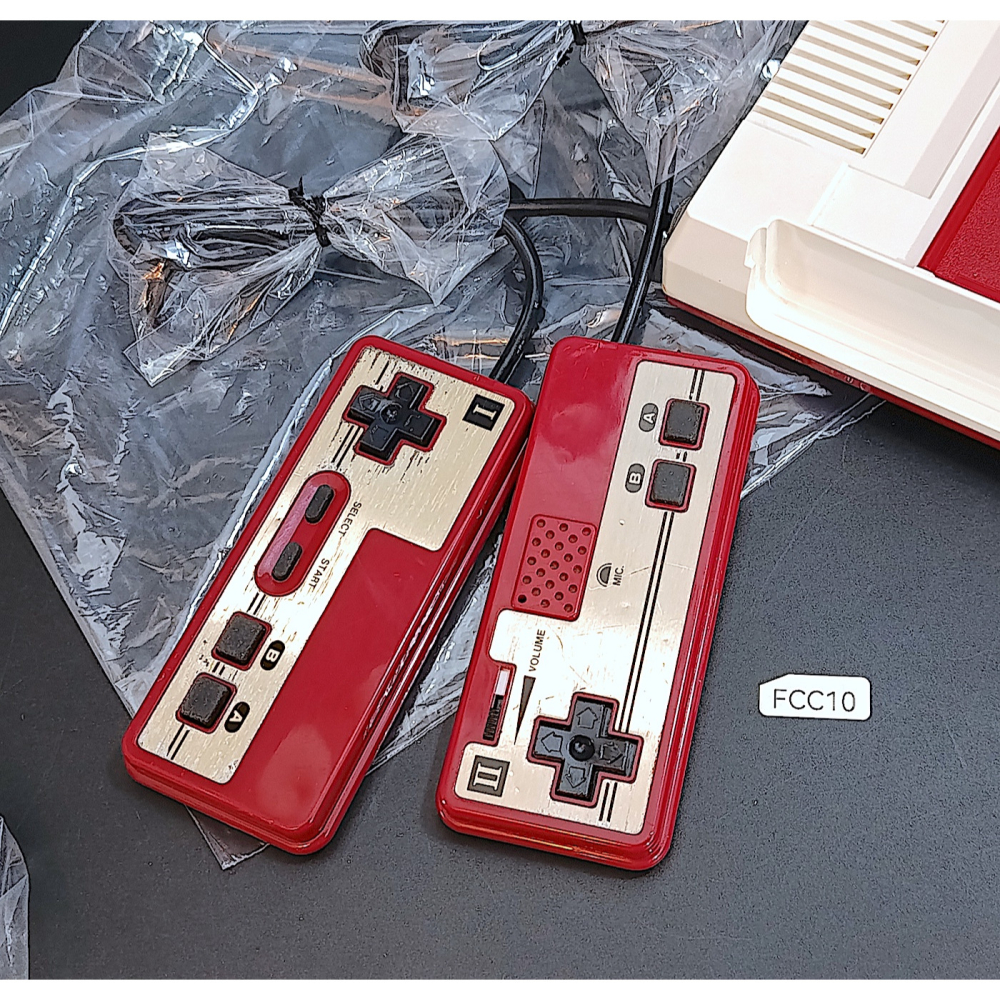 盒裝,方塊機 四角按鈕,1983初始機/任天堂紅白機,有保證書/功能正常,RF輸出無改機-細節圖5