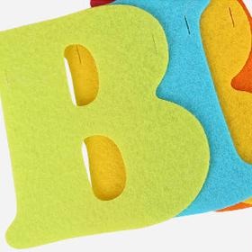 小蛋糕彩色生日掛旗 [不織布] 慶生 生日 派對 裝飾 佈置 掛旗 橫幅 -細節圖7