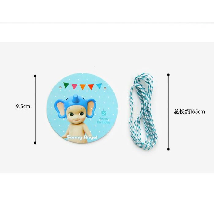 小蛋糕彩色生日掛旗 [不織布] 慶生 生日 派對 裝飾 佈置 掛旗 橫幅 -細節圖10