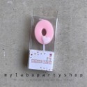 粉色0~9數字蠟燭 生日蠟燭 慶生 派對 週歲-規格圖1