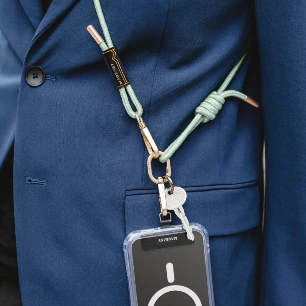 MAGEASY STRAP 手機掛繩組 | 6.0mm 繩索背帶 iPhone 掛繩夾片 背帶組 含掛片-細節圖4