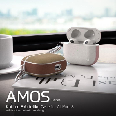 JTL / JTLEGEND AirPods 3 pro2/pro Amos 撞色布紋保護殼 耳機保護殼