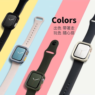 SwitchEasy 美國魚骨 Apple Watch 7 / 8 Colors 保護殼(7/6/5/4/SE 全尺寸)