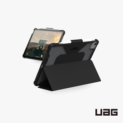 UAG iPad Air 10.9(2022)/Pro 11吋耐衝擊全透保護殻-黑 (美國軍規 防摔殼 平板殼 保護套)