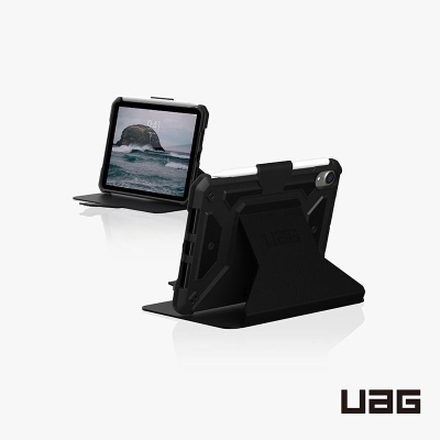 【UAG】iPad mini (2021)經典款耐衝擊保護殻-黑