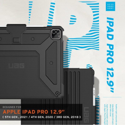 【UAG】 iPad Pro 12.9吋 耐衝擊保護殻 (美國軍規 防摔殼 平板殼 保護套) 2018-2022