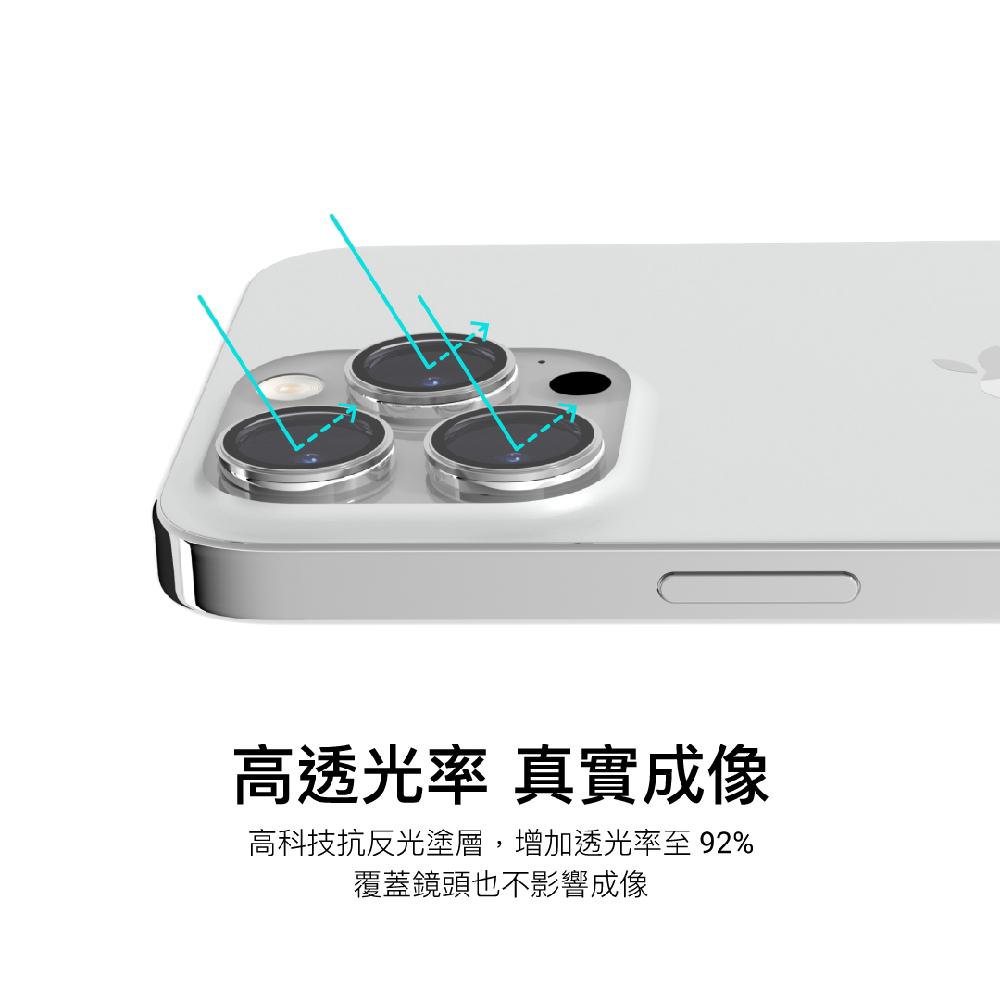 MAGEASY iPhone 15 LENZGUARD 藍寶石鏡頭保護貼-細節圖3