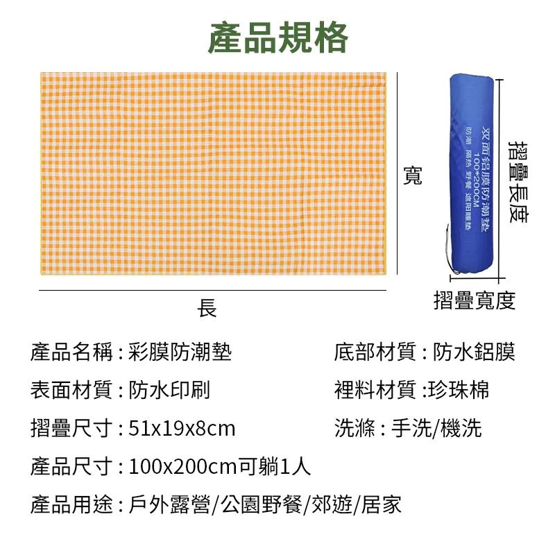 防潮露營地墊 野餐地墊 親子戶外郊遊必備-細節圖8