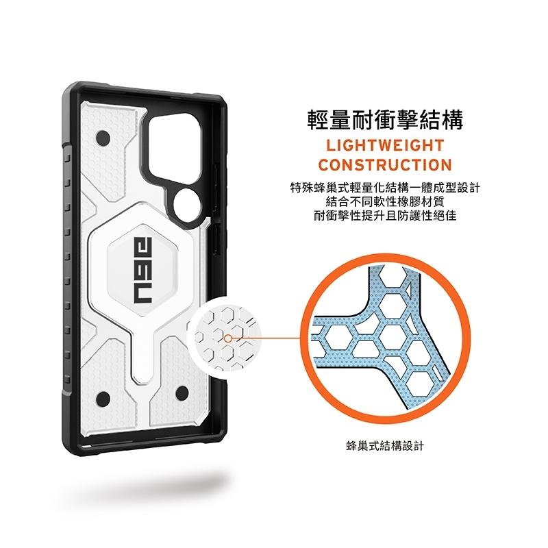 【UAG】Galaxy S24系列 耐衝擊保護殼-透明 (美國軍規 手機殼 防摔殼)-細節圖9