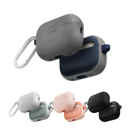 UNIQ 新加坡 Clyde 卡扣式雙料保護套 (附登山扣) AirPods Pro 第2代 (2022)