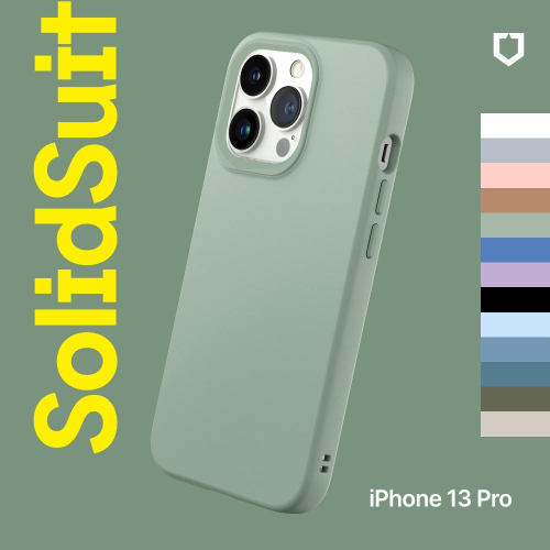 犀牛盾 適用iPhone 13 / 13 Pro SolidSuit 經典防摔背蓋手機殼