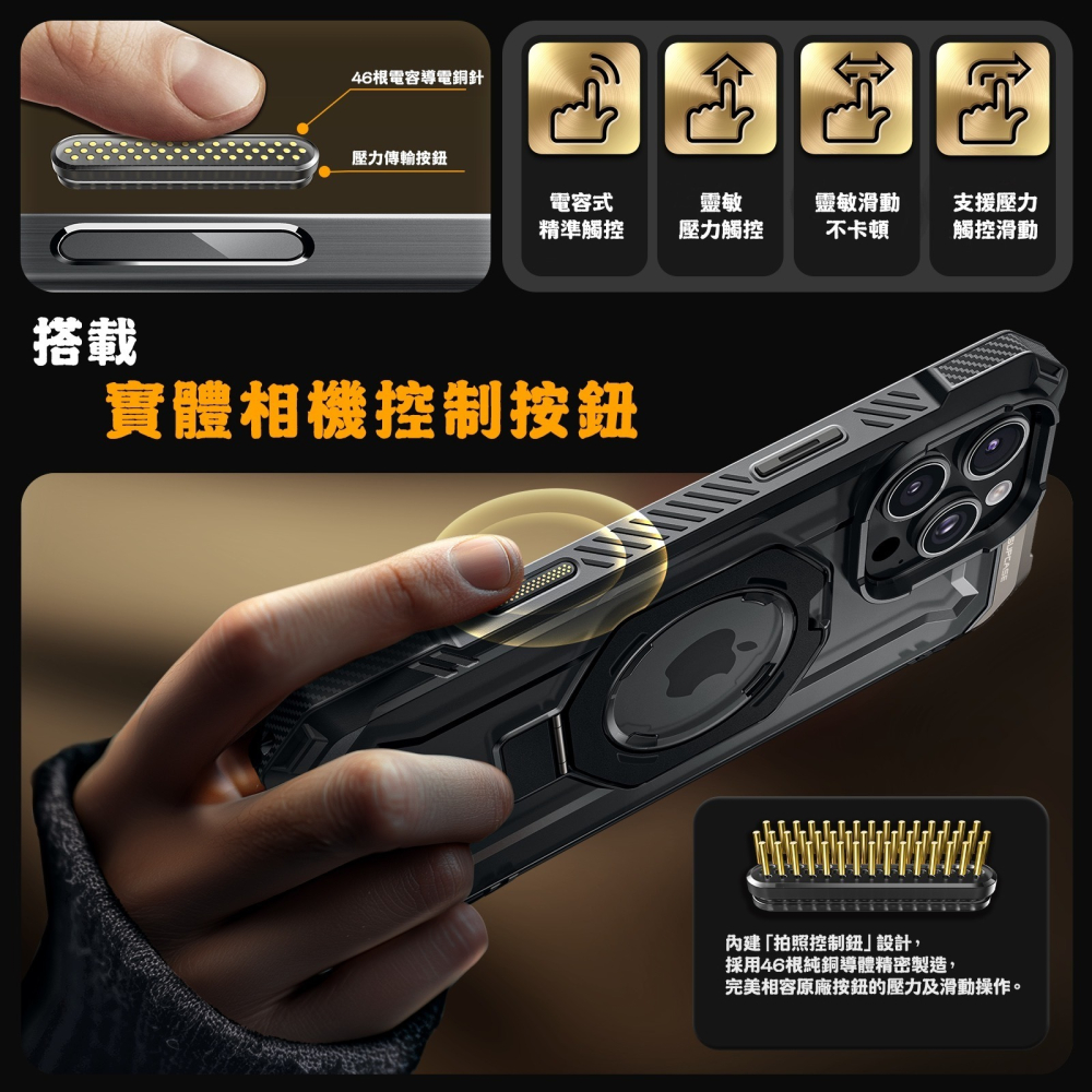 SUPCASE 全能鋼甲軍規支架防摔殼 for iPhone 16-細節圖8