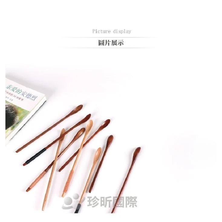【珍昕原木】木質攪拌杓子 款式隨機 1入-細節圖4