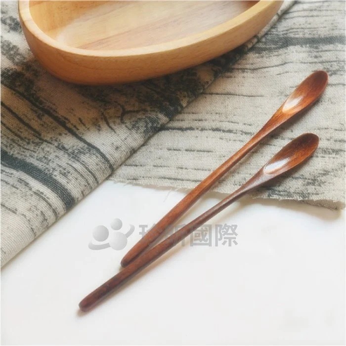【珍昕原木】日式質感咖啡攪拌勺 顏色隨機 1入-細節圖7
