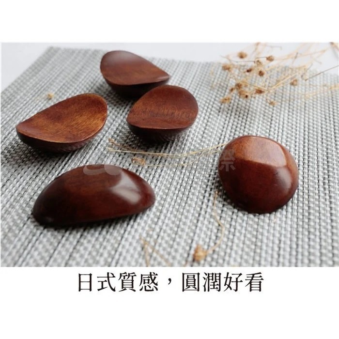【珍昕原木】2入組 日式質感楠木筷架-細節圖4