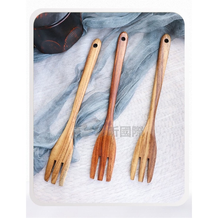 【珍昕原木】日式原木質感木叉 1入-細節圖9