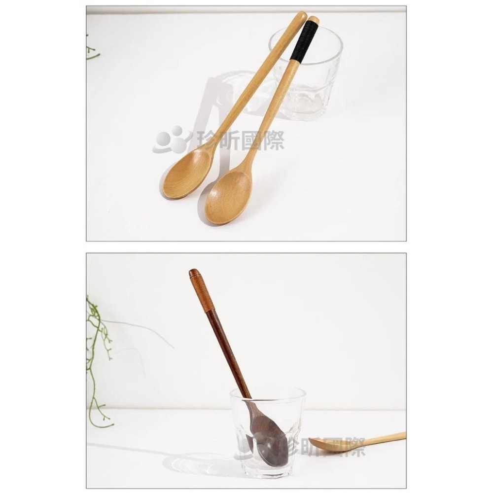 【珍昕原木】日式質感荷木柯木纏線原木勺 四款-細節圖6