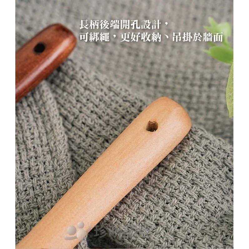 【珍昕原木】創意韓式木質加長柄攪拌料理勺 兩色-細節圖5