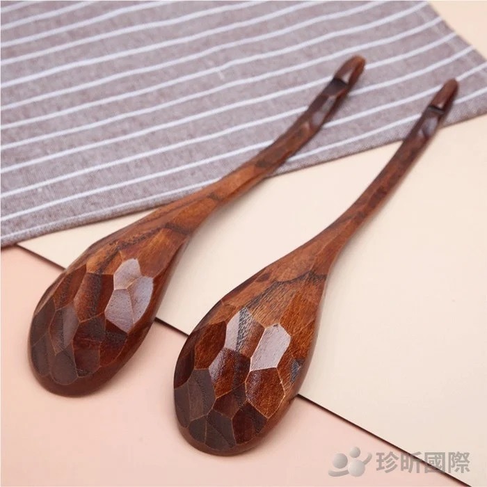 【珍昕原木】極致原木系列 日式龜甲紋原木杓 1入-細節圖7