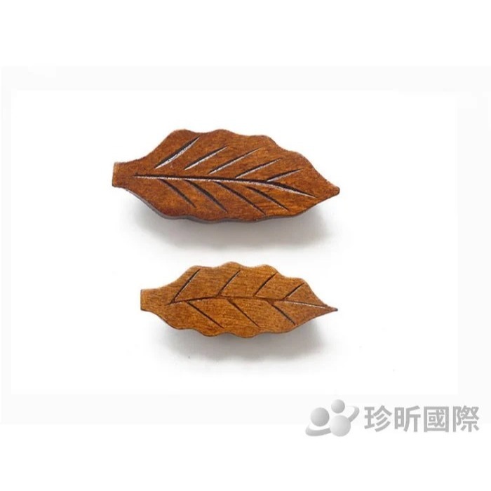【珍昕原木】2件組 日式楠木手作樹葉造型筷子架-細節圖4
