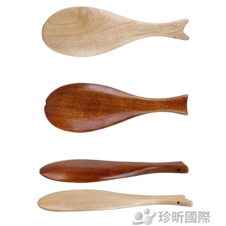 【珍昕原木】楠木日式魚造型飯匙 兩色-細節圖10