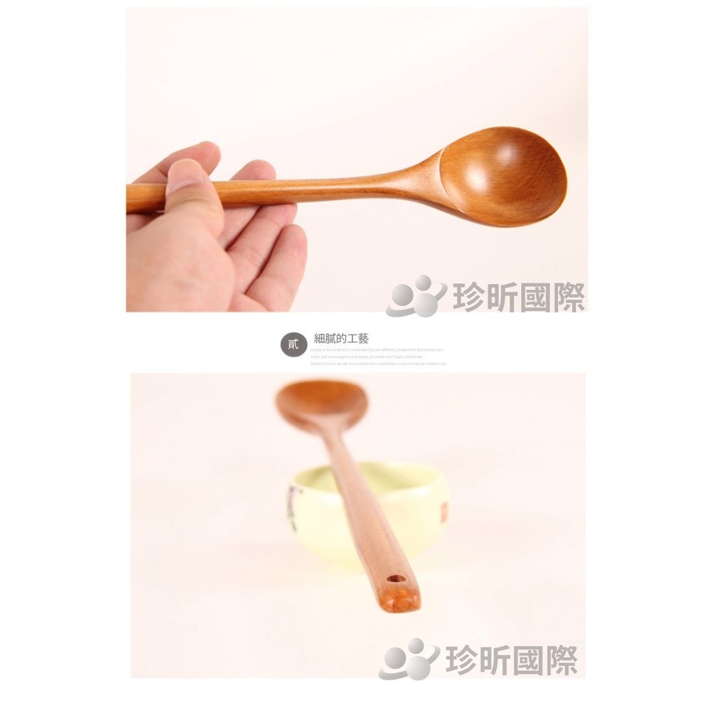 【珍昕原木】極致原木系列 木製韓式火鍋湯勺 1入-細節圖8
