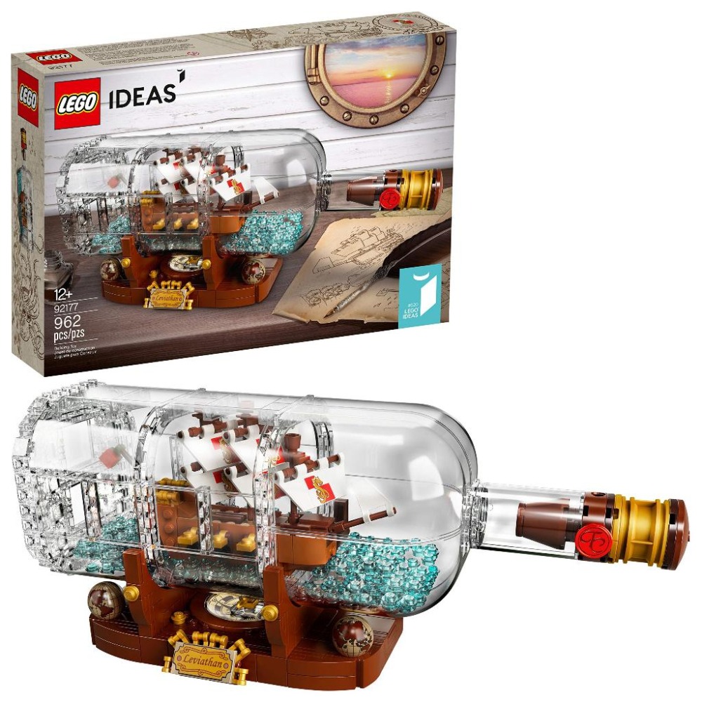 樂高 LEGO 92177 IDEAS系列 Ship in a Bottle 瓶中船-細節圖2