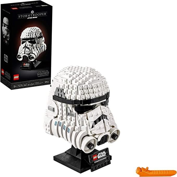 （絕版）樂高 LEGO Star Wars Stormtrooper Helmet 75276 風暴兵頭盔-細節圖2