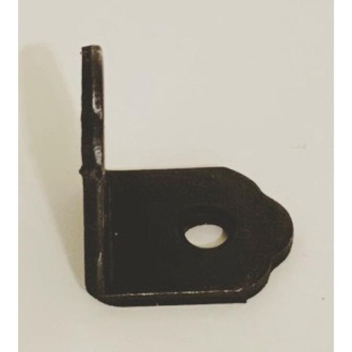 花型 L型角鐵 內角鐵 固定角鐵 固定鐵片 木工木作 DIY 補強鐵片 角碼 古黑 鍍鋅 附螺絲⋯-細節圖3