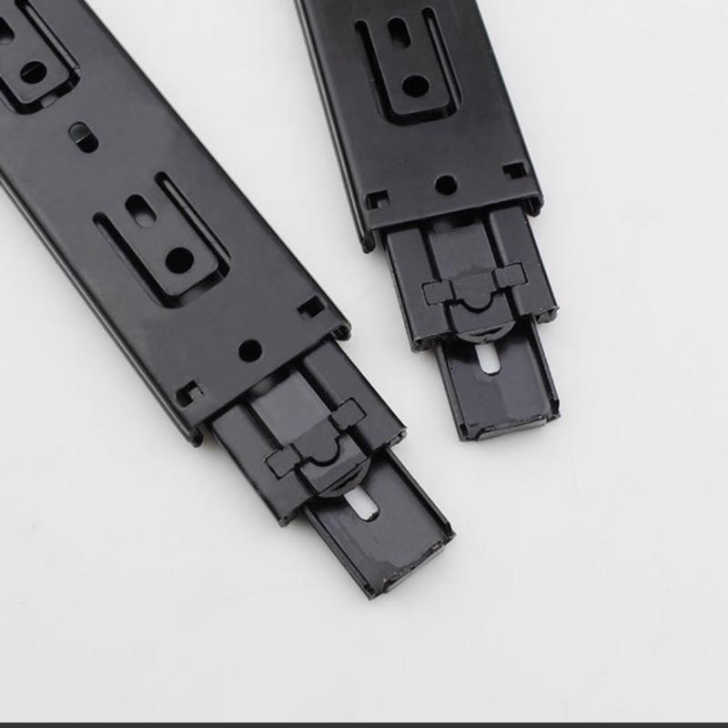 🇹🇼36mm寬版靜音三節鋼珠滑軌「250/300/350/400/450」歡迎詢問 一組價-細節圖3