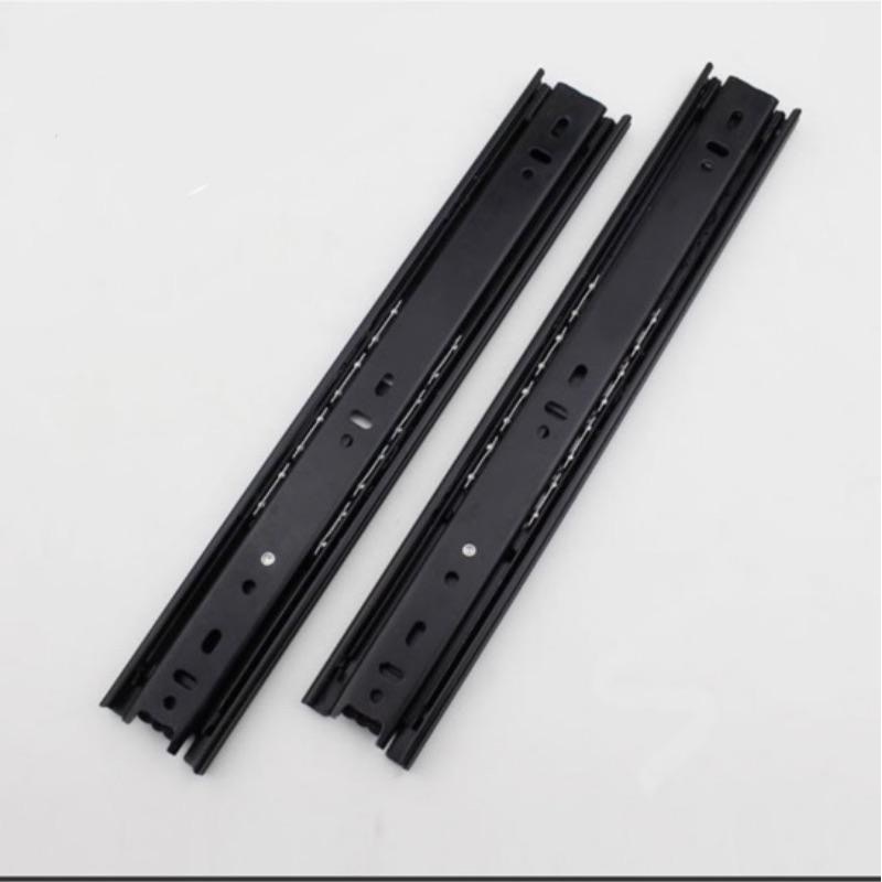 🇹🇼36mm寬版靜音三節鋼珠滑軌「250/300/350/400/450」歡迎詢問 一組價-細節圖5