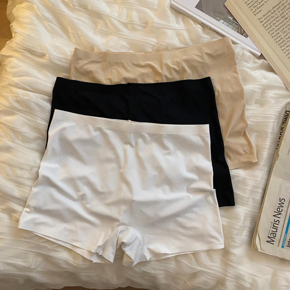 ✨台灣現貨✨冰絲無痕 安全褲 防走光 短褲-細節圖2