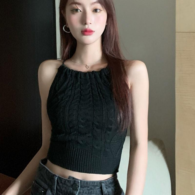 掛脖無袖 美背背心 吊帶背心-細節圖5