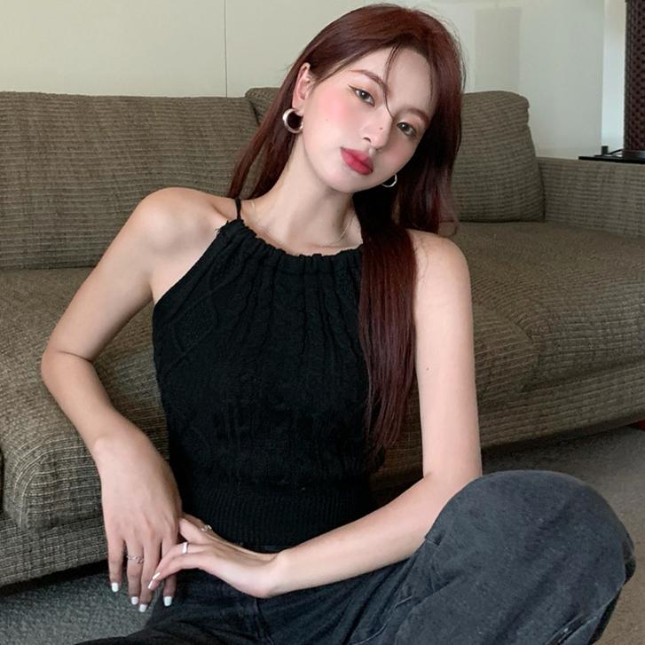 掛脖無袖 美背背心 吊帶背心-細節圖8