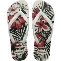 巴西人字拖Havaianas 中性款Aloha 系列 白紅花/灰-規格圖2