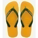 巴西人字拖Havaianas 男款 Brasil logo 深藍/ 黃/ 黑/墨綠夾心 /白-規格圖7