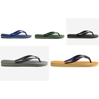 巴西人字拖Havaianas 男款 Brasil/國旗 夾心 灰/ 黑/ 寶藍/ 黃-細節圖2