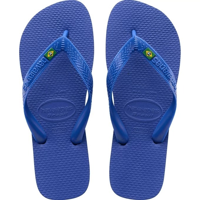 巴西人字拖Havaianas 男款 Brasil/國旗 夾心 灰/ 黑/ 寶藍/ 黃-規格圖5